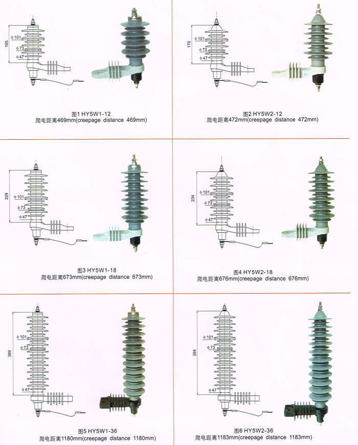 陜西HY5W2-36避雷器廠家