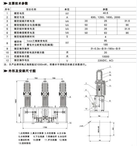 新疆高壓真空斷路器價(jià)格